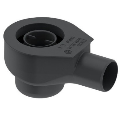 TECEdrainline standartinis dušo latako sifonas, DN50 horizontalus