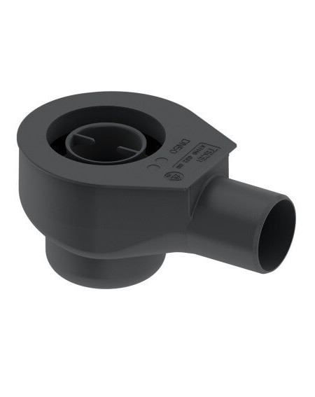 TECEdrainline standartinis dušo latako sifonas, DN50 horizontalus