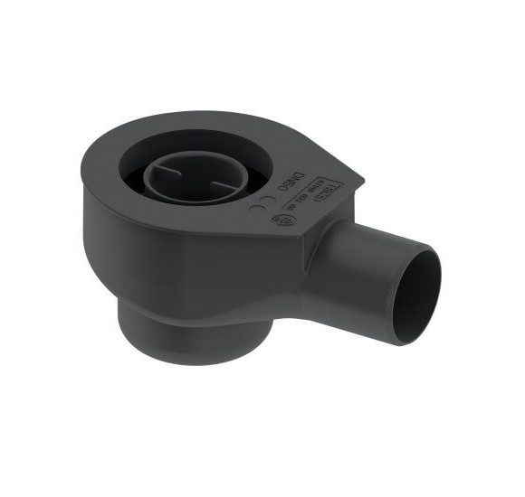 TECEdrainline standartinis dušo latako sifonas, DN50 horizontalus