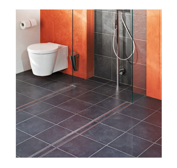 TECEdrainline "Plate" dušo latako grotelės įklijuojamai plytelei 70-150cm