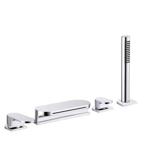 Ravak krioklinis keturių dalių maišytuvas iš vonios krašto, CR 025.00