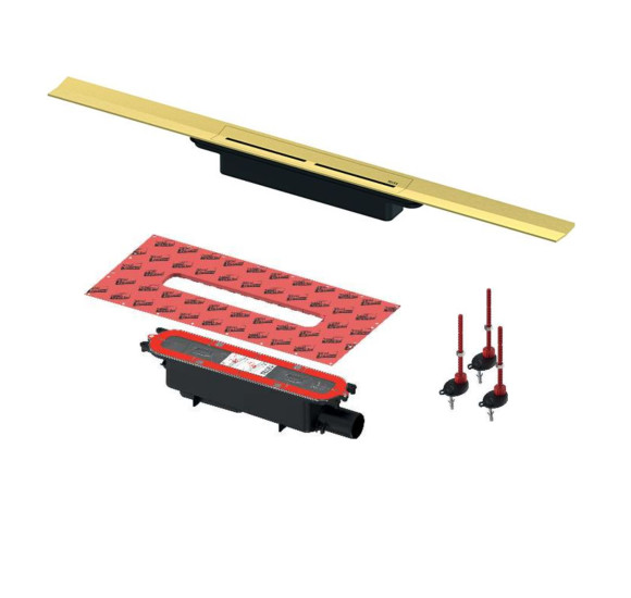 TECE drainprofile dušo latako grotelės (PVD spalvos)