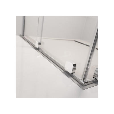 Radaway Furo Walk in nejudanti dušo sienelė chromo spalvos