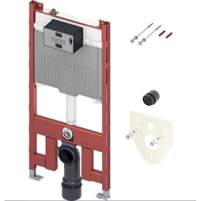 Potinkinis WC rėmas Tece (8 cm storio) su redukcija ir tarpine