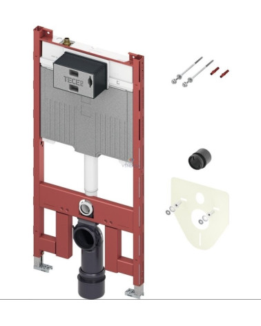Potinkinis WC rėmas Tece (8 cm storio) su redukcija ir tarpine