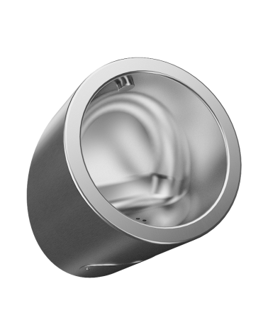 IŠPARDAVIMAS. Sanela antivandalinis pisuaras nerūdijančio plieno, tvirtinimas 4 taškuose