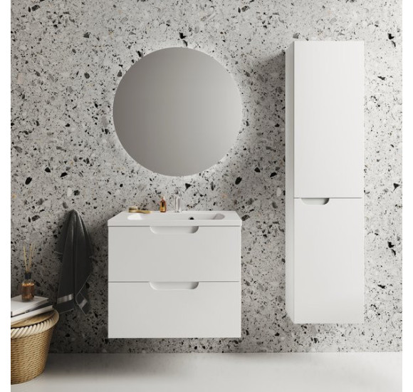 Ravak Luna veidrodis su foniniu apšvietimu (pasirenkamo dydžio)