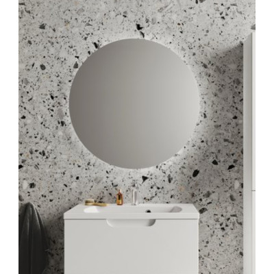 Ravak Luna veidrodis su foniniu apšvietimu (pasirenkamo dydžio)