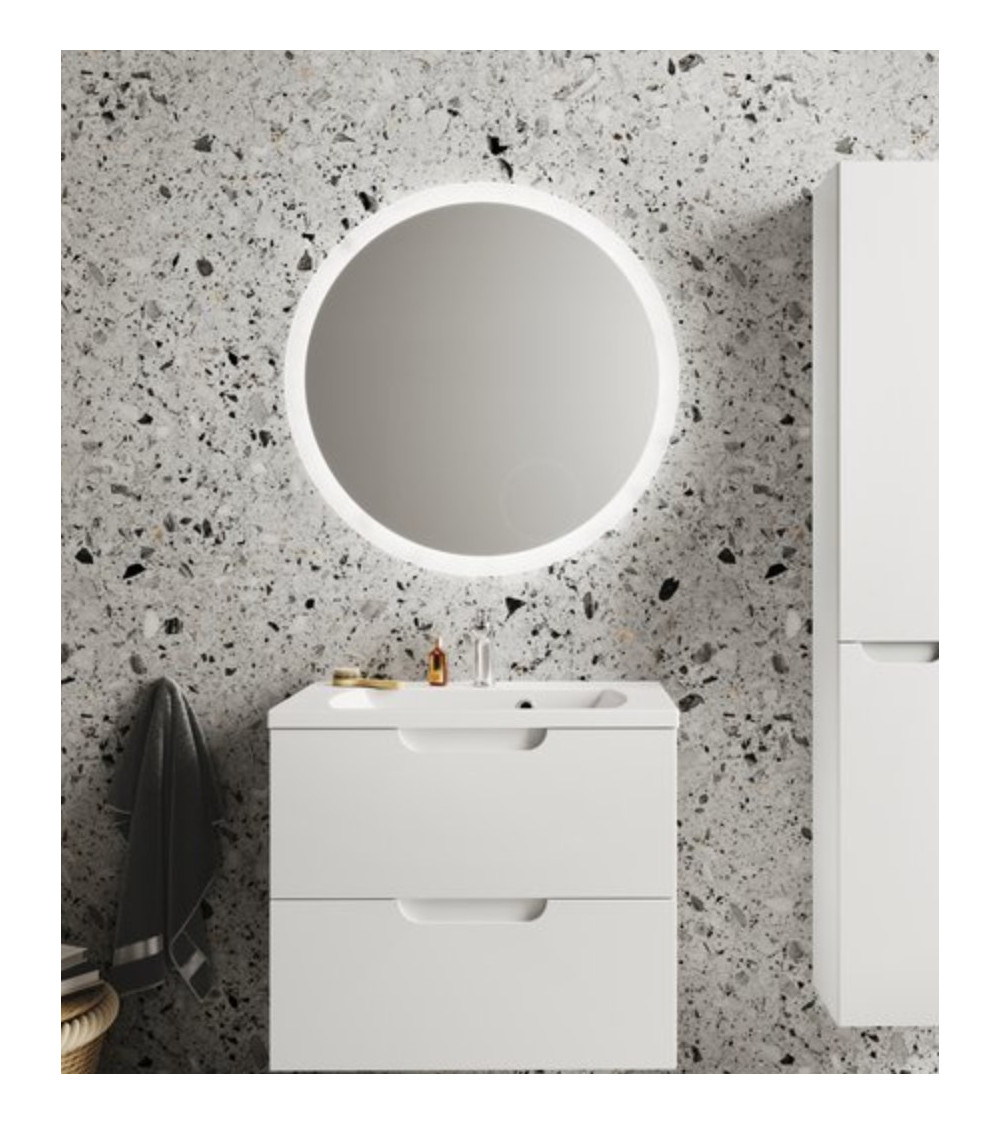 Ravak Orbit veidrodis su foniniu apšvietimu (pasirenkamo dydžio)