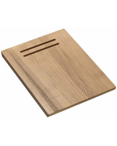 IŠPARDAVIMAS. Quadron medinė pjaustymo lentelė (uosis), 380x280 mm