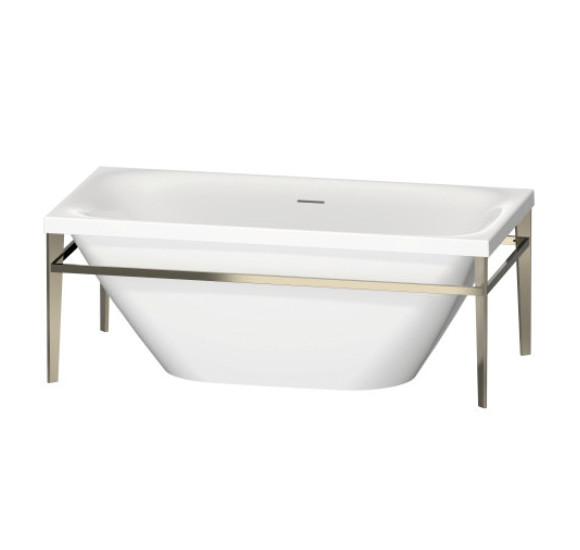 Duravit Xviu laisvai pastatoma vonia su specialiu rėmu 1600x800