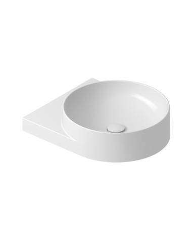 RAVAK Yard 400 pakabinamas praustuvas, be skylės maišytuvui