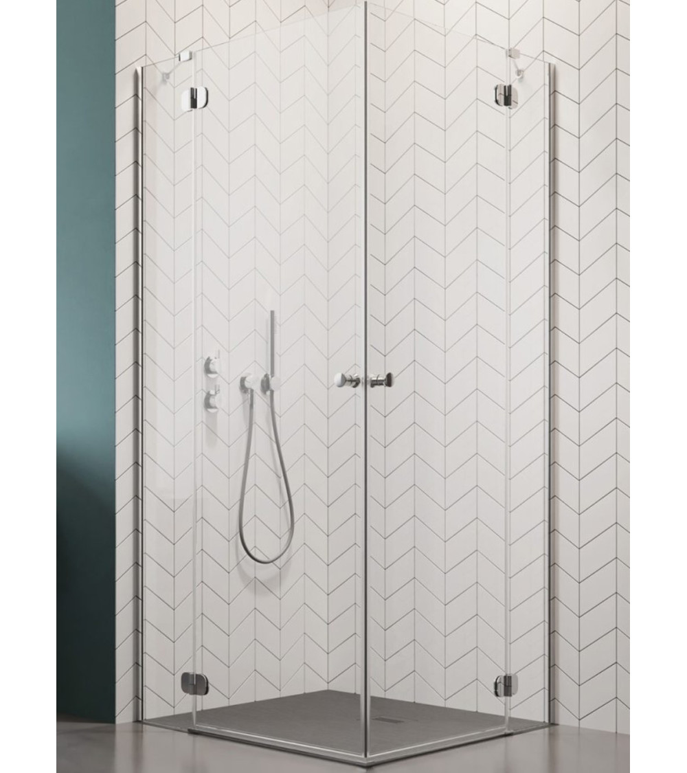Radaway Torrenta KDD 90x90cm kampinė dušo kabina, chromo profiliai