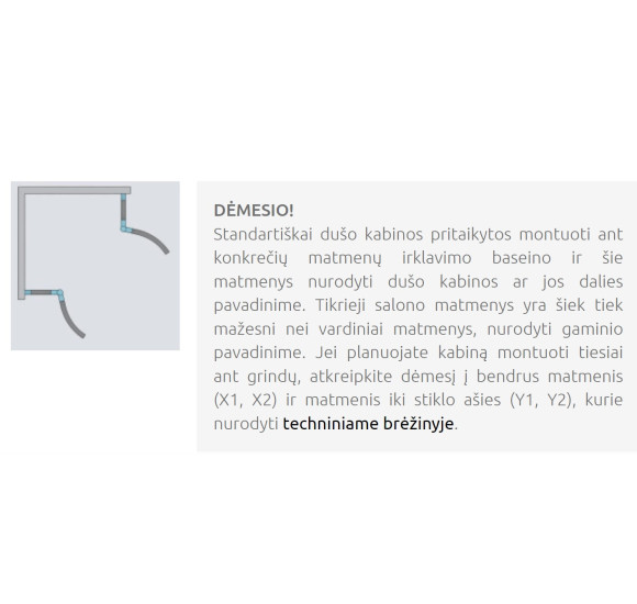 Radaway Essenza PDD pusapvalė dušo kabina, pasirinkite dydį