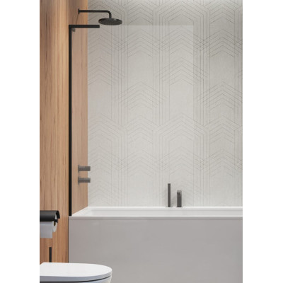 Radaway Modo SL Black PNJ II vonios sienelė, pasirinkite dydį