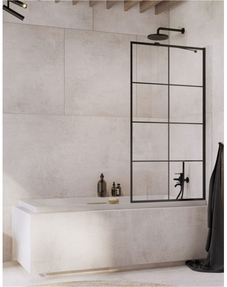 Radaway IDEA Black PNJ II Factory vonios sienelė