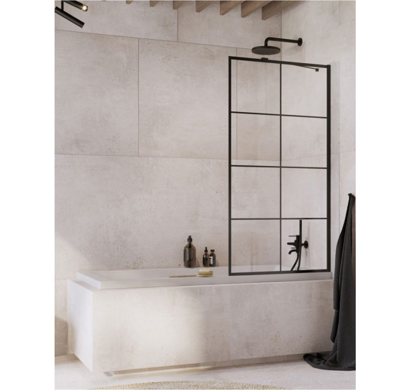 Radaway IDEA Black PNJ II Factory vonios sienelė