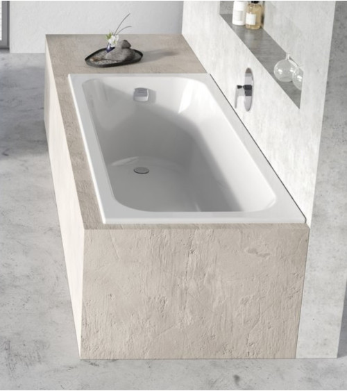 Ravak Chrome Slim 150x70, 160x70, stačiakampė vonia, akrilas (pasirinkite dydį)