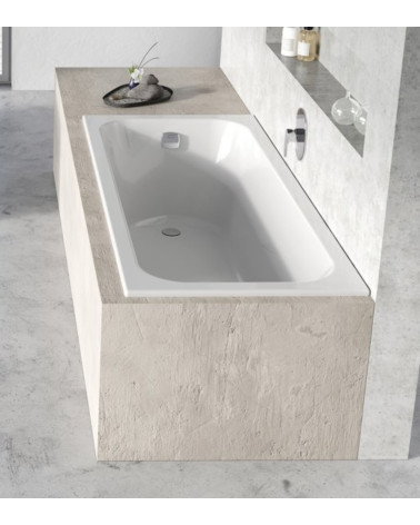 Ravak Chrome Slim 150x70, 160x70, stačiakampė vonia, akrilas (pasirinkite dydį)