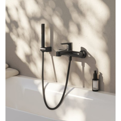 Ravak Chrome dušo galvutė, 1 funkcija, juoda spalva 957.20BL