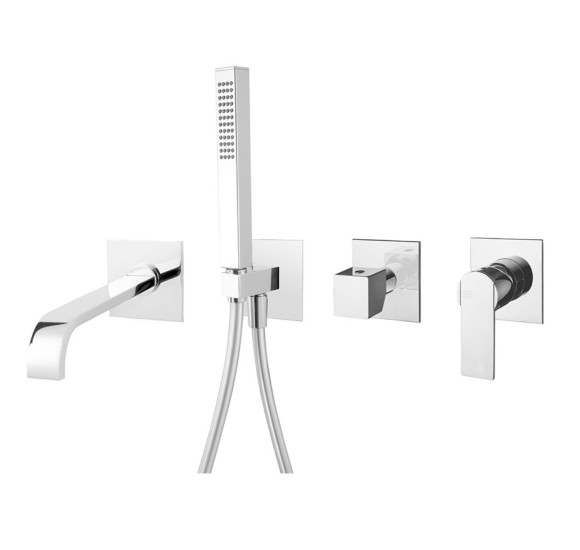 QD MagistroLab Swanky potinkinis vonios maišytuvas