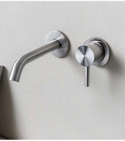 QD MagistroLab TREK potinkinis praustuvo maišytuvas, nerūdijančio plieno spalvos