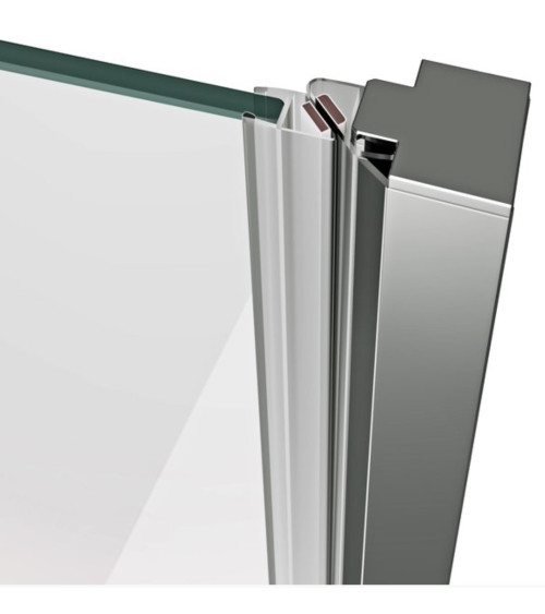 Ravak Dušo kabina Cool! COSD2 + COPS, skaidrus stiklas