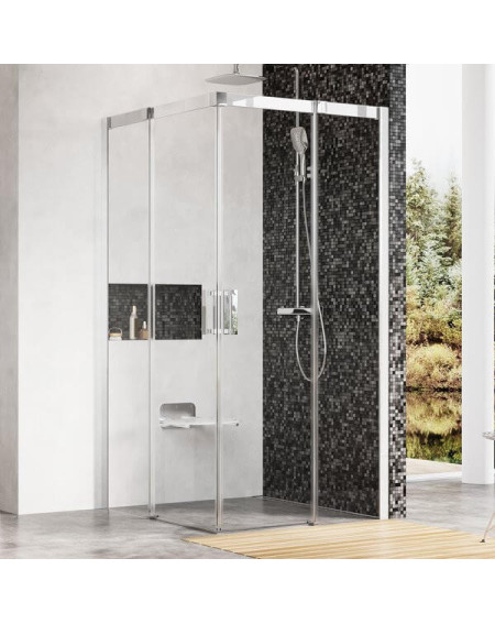 Ravak Dušo kabina Matrix MSRV4 80x80cm, pasirinkite profilių spalvą