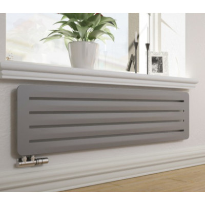 IŠPARDAVIMAS. Radiatorius Terma Aero H 410-1800 YL, RAL 7047 spalvos