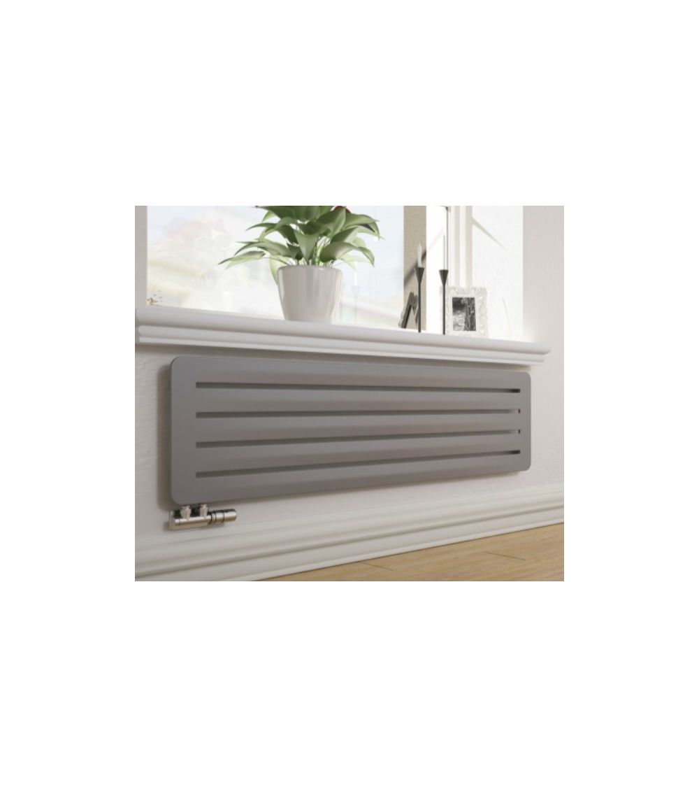 IŠPARDAVIMAS. Radiatorius Terma Aero H 410-1800 YL, RAL 7047 spalvos