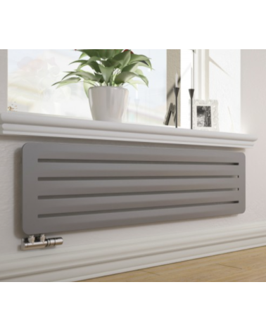 IŠPARDAVIMAS. Radiatorius Terma Aero H 410-1800 YL, RAL 7047 spalvos