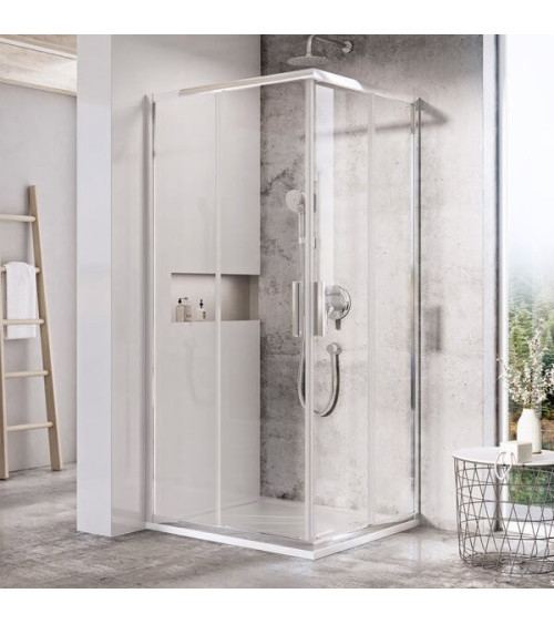 RAVAK Blix Slim dušo kabina Ravak 90x90cm,pasirinkite profilių spalvą