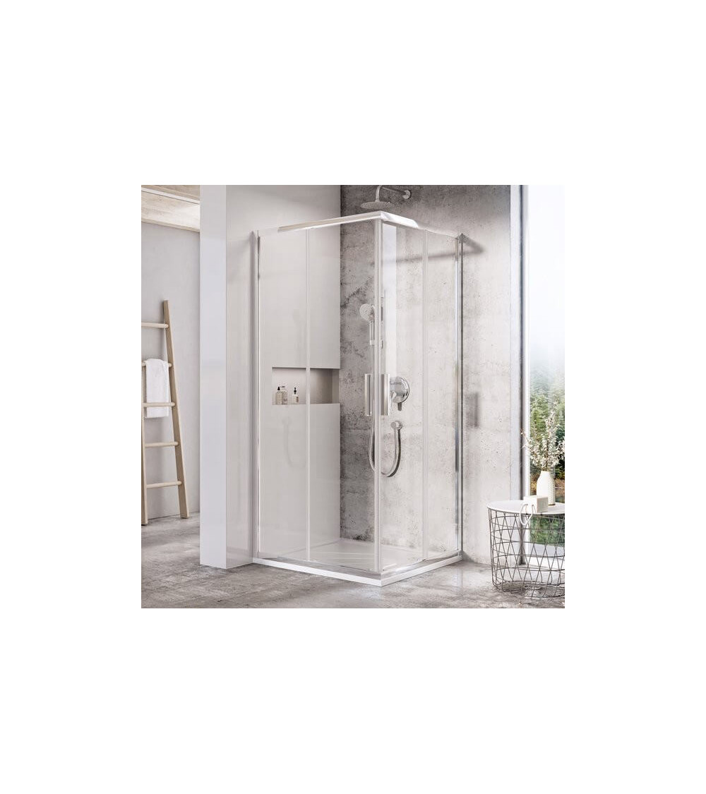 RAVAK Blix Slim dušo kabina Ravak 90x90cm,pasirinkite profilių spalvą