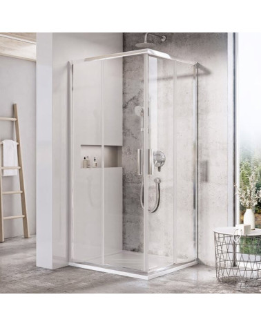 RAVAK Blix Slim dušo kabina Ravak 90x90cm,pasirinkite profilių spalvą