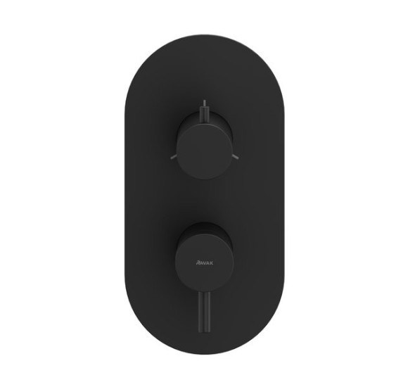 Ravak Espirit potinkinis maišytuvas, 3 krypčių be korpuso, su jungikliu, pasirinkite spalvą