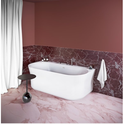 Ravak Ypsilon Wall 178x86 cm, glaudžiama prie sienos vonia, akrilas