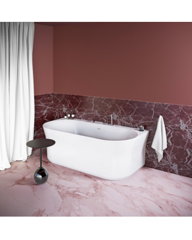 Ravak Ypsilon Wall 178x86 cm, glaudžiama prie sienos vonia, akrilas