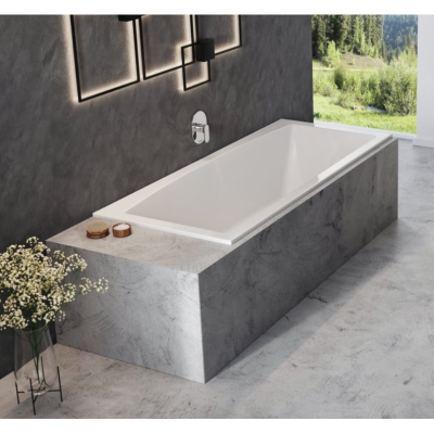 Ravak Formy Slim 02 180x80 cm, stačiakampė vonia, akrilas