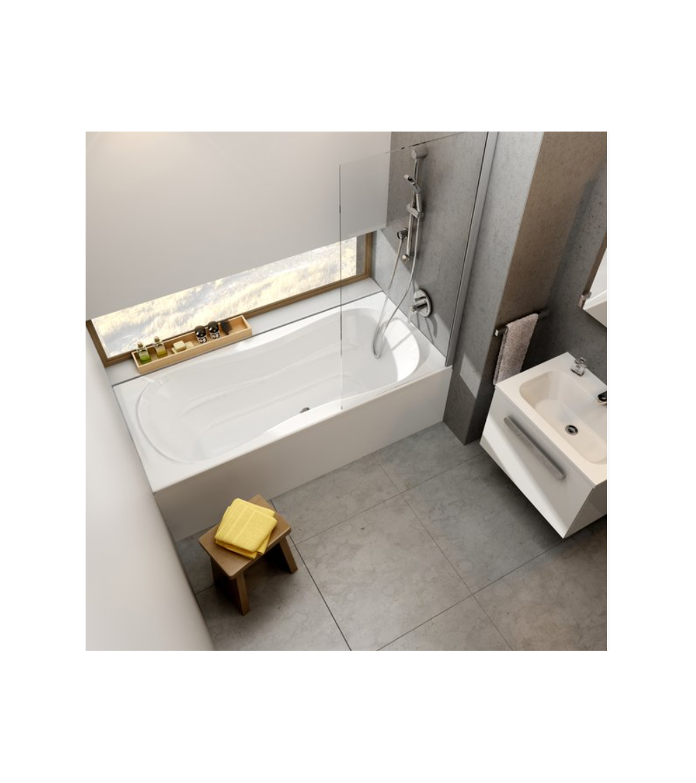 Ravak Campanula II 170x75 cm, stačiakampė vonia, akrilas