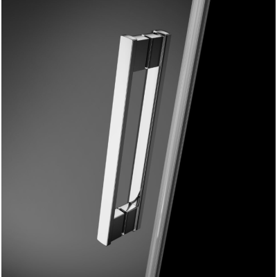 Radaway Idea KDJ dušo kabina, dešinės pusės, chromo spalvos profiliai