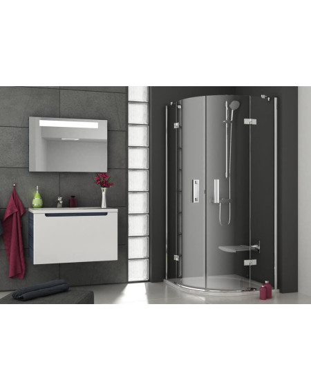 Ravak pusapvalė dušo kabina SMSKK4 - 90cm