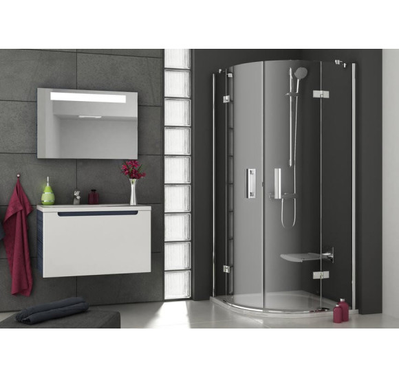 Ravak pusapvalė dušo kabina SMSKK4 - 90cm