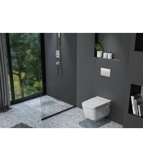 TECEsquare II stiklinis vandens nuleidimo klavišas, pasirinkite spalvą