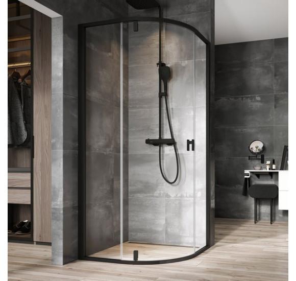 Ravak Nexty NSKK3 pusapvalė dušo kabina 80x80x195 cm, pasirinkite spalvą