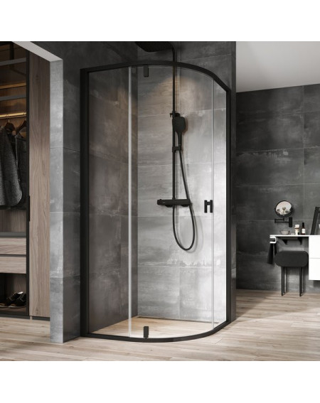 Ravak Nexty NSKK3 pusapvalė dušo kabina 100x100x195 cm, pasirinkite spalvą