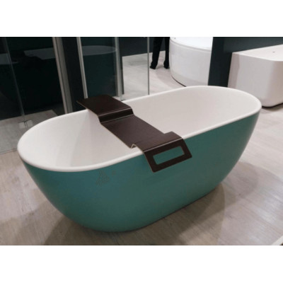 Akmens masės vonia Balteco HALO 169x72, RAL spalvos šonai