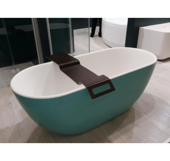 Akmens masės vonia Balteco HALO 169x72, RAL spalvos šonai