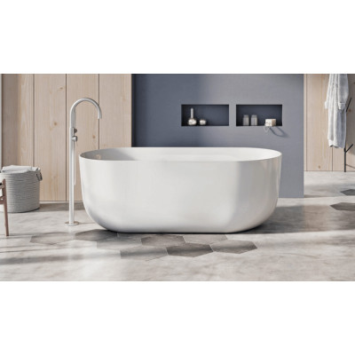 Akmens masės vonia Balteco Marin 179x84, balta