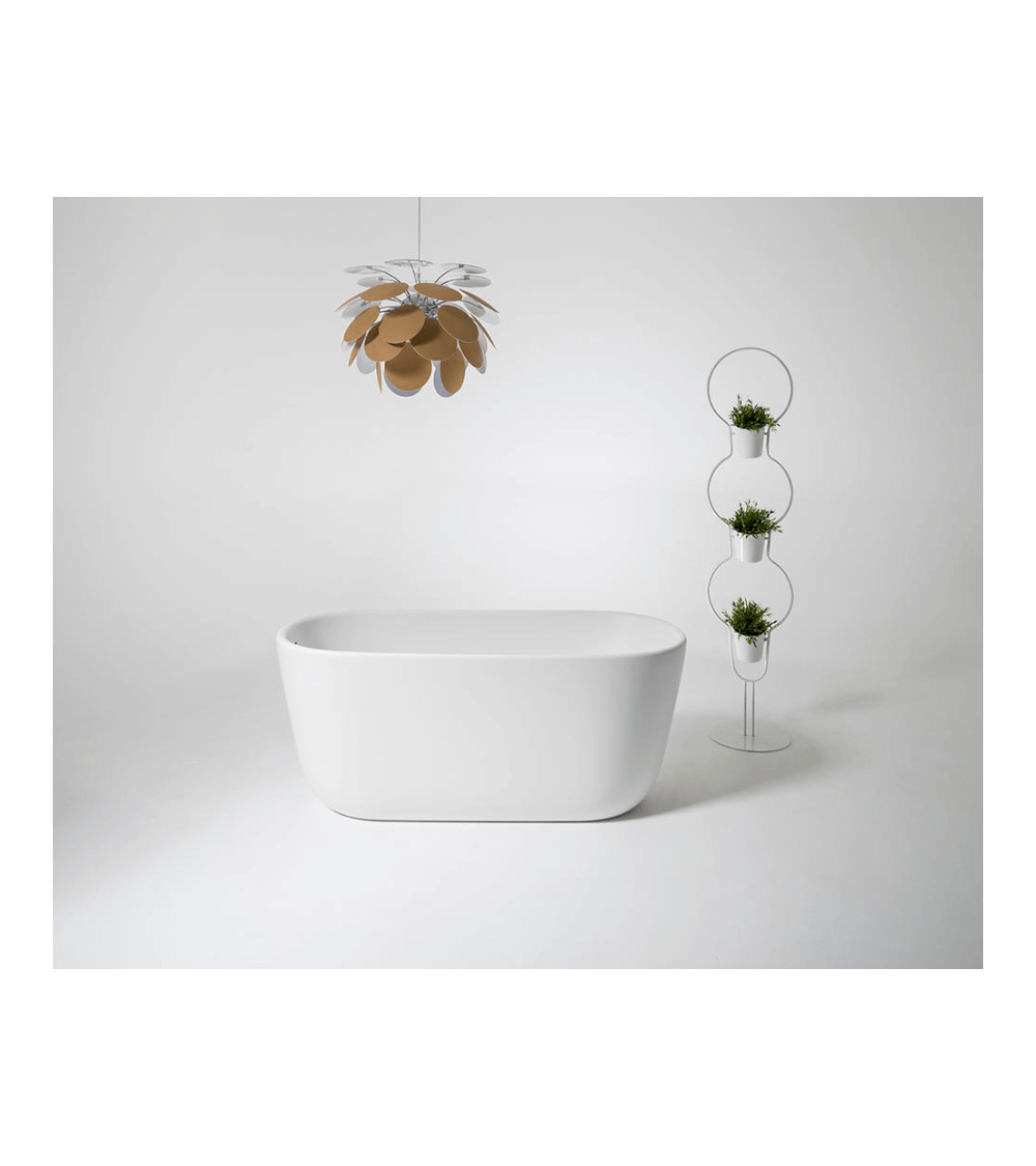 Akmens masės vonia Balteco AZUR 154x71, balta