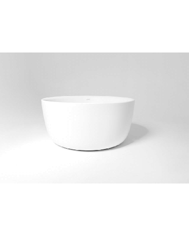 Akmens masės vonia Balteco ALLURE 134x64, balta